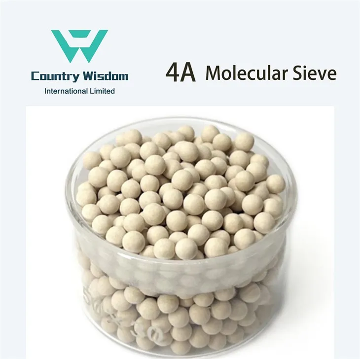 Tamís molecular 4A Boles de fre del cotxe Purificació d'argó