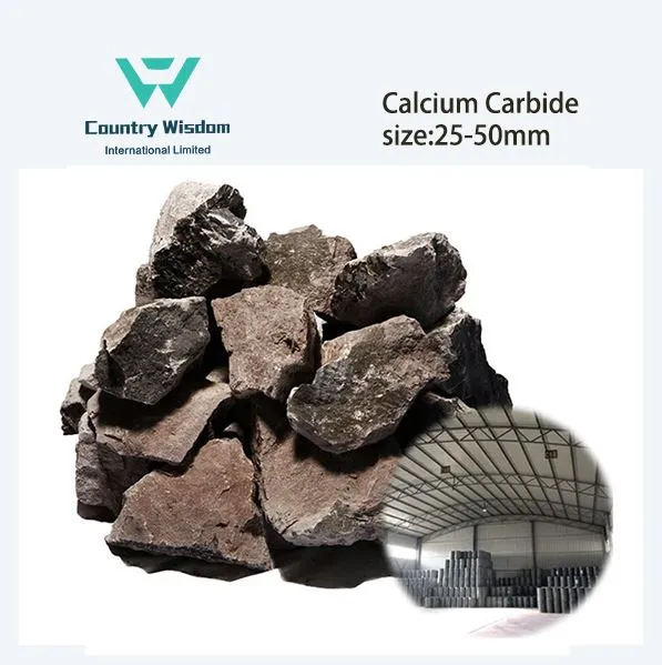 Calcium Carbide 25-50 mm Cac2 100kg/Drum For Fruit Catalyst