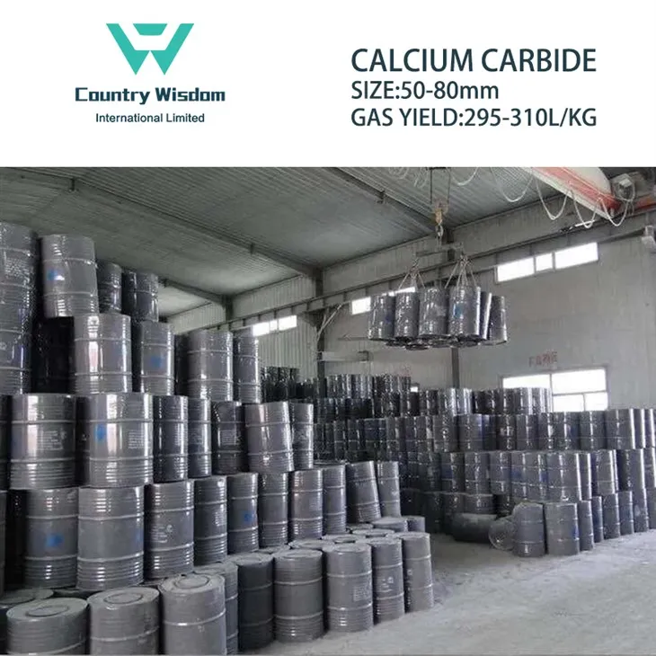 Calcium Carbide 50-80mm 295L Kg For Acetylene