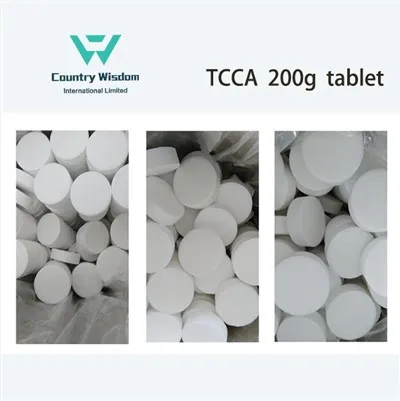 Pastilla de clor TCCA 200 g, pastilla efervescent d'esterilització de dissolució ràpida